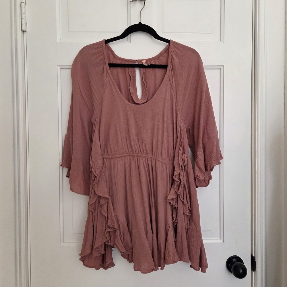 Free People Ruffle Top